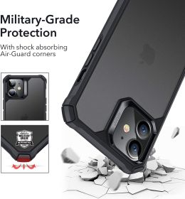 ESR Air Armor Compatible with iPhone 12 Mini Case [Military-Grade Drop Protection] [Shock-Absorbing Corners] [Anti-Yellowing Hard Back] [Scratch Resis