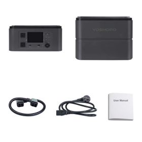 Portable Power Station Home Battery LiFePO4,2355WH Expandable Power Backup Station,3000W AC Output,Solar Generator Compatible for Home Backup,Outdoor