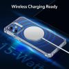ESR Air Armor Compatible with iPhone 12 Case/Compatible with iPhone 12 Pro Case [Military-Grade Drop Protection] [Shock-Absorbing Corners] [Anti-Yello