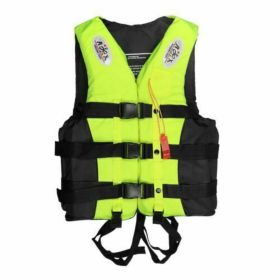 Children Swimming Buoyancy Vest Oxford Cloth Buoyancy Vest Adult Rescue Suit (Option: Yellow-2XL)