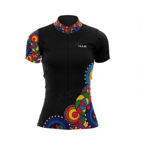Cycling Short-Sleeved Cycling Coveralls Outdoor Sports Cycling Equipment Clothing Coveralls Customization (Option: 5 Style-L)