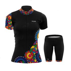 Cycling Short-Sleeved Cycling Coveralls Outdoor Sports Cycling Equipment Clothing Coveralls Customization (Option: 3 Style-4XL)