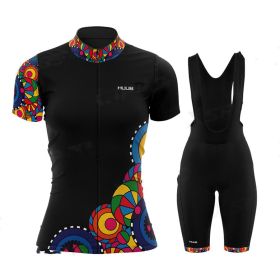 Cycling Short-Sleeved Cycling Coveralls Outdoor Sports Cycling Equipment Clothing Coveralls Customization (Option: 1 Style-L)
