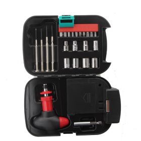 Flashlight Tool Set With Light (Option: Style)