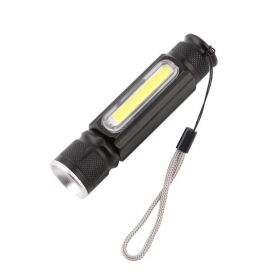 T6 COB Strong Light USB Flashlight (Option: USB Flashlight)