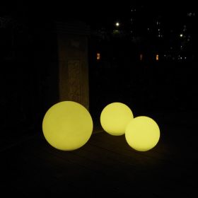 Outdoor Waterproof Colorful Led Ball (Option: 25cm-UK plug)
