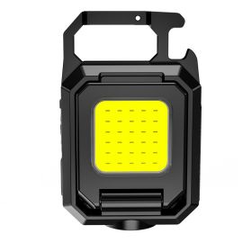 Rechargeable Super Bright Outdoor Small Portable Light (Color: Black)
