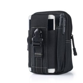 Drop Leg Bag for Men, Military Tactical Thigh Pack Pouch Multifunctional Tactical Package (Color: Black)