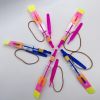 5pcs Magical LED Lights, Random Colors, Flying Arrows, Rocket Helicopters, Flying Toys, Party Fun Gifts, Slingshot Flying Helicopters, Birthday/Thanks