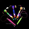 5pcs Magical LED Lights, Random Colors, Flying Arrows, Rocket Helicopters, Flying Toys, Party Fun Gifts, Slingshot Flying Helicopters, Birthday/Thanks