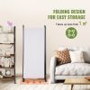 VEVOR Room Divider, Room Dividers and Folding Privacy Screens, Fabric Partition Room Dividers for Office, Bedroom, Dining Room, Study, Freestanding