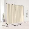 VEVOR Room Divider, Room Dividers and Folding Privacy Screens, Fabric Partition Room Dividers for Office, Bedroom, Dining Room, Study, Freestanding