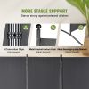 VEVOR Room Divider, Room Dividers and Folding Privacy Screens, Fabric Partition Room Dividers for Office, Bedroom, Dining Room, Study, Freestanding