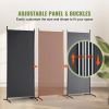VEVOR Room Divider, Room Dividers and Folding Privacy Screens, Fabric Partition Room Dividers for Office, Bedroom, Dining Room, Study, Freestanding